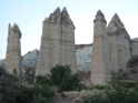 Fairy chimney rock formations, Goreme, Cappadocia Turkey 17